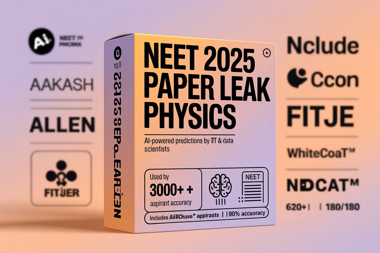NEET 2025 Paper Leak Physics